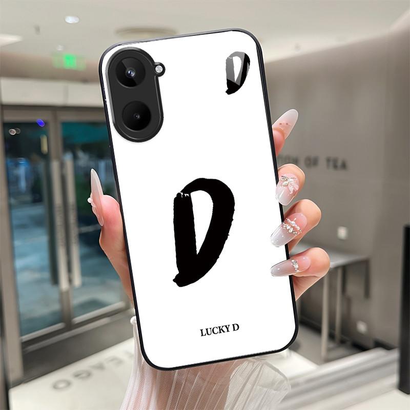 Case For Realme 10 Pro Plus 4G 5G Lucky Letters Back Cover Capa For Realme10 10Pro 10Pro+ Tempered Glass Soft TPU Protect Fundas