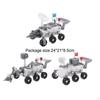 3Pcs Education Solar Robot Toys Construction Engineering Set Space Car for Aged 8-10 and