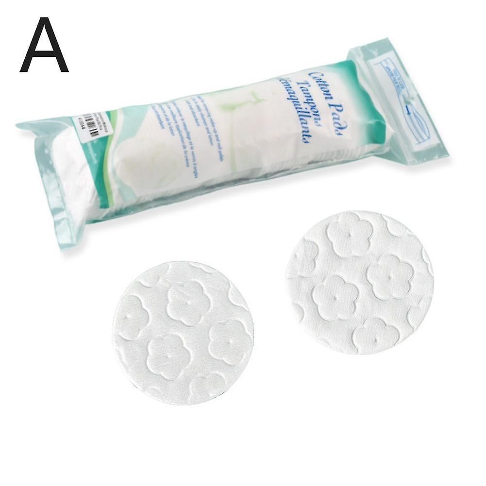 Round Makeup Remover Cotton Three-Layer Thickened Disposable Cotton Pads 100pcs Bag Round Makeup Remover Cotton Embossed Dot
