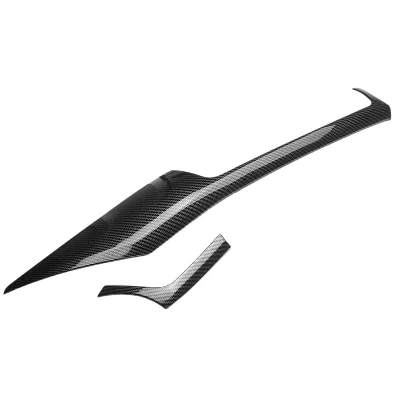 

Для BMW 4 серии F32 F33/3GT F34 2013 2014 2015 2016-2019 Автомобильная отделка салона под карбон ABS Декор панели центральной консоли чёрный