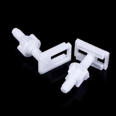 3Sets Bathroom Hardware For Toilet Lid Toilet Seat Hinges Repair Bolts Fasteners Kits Toilet Repair Tools Gasket