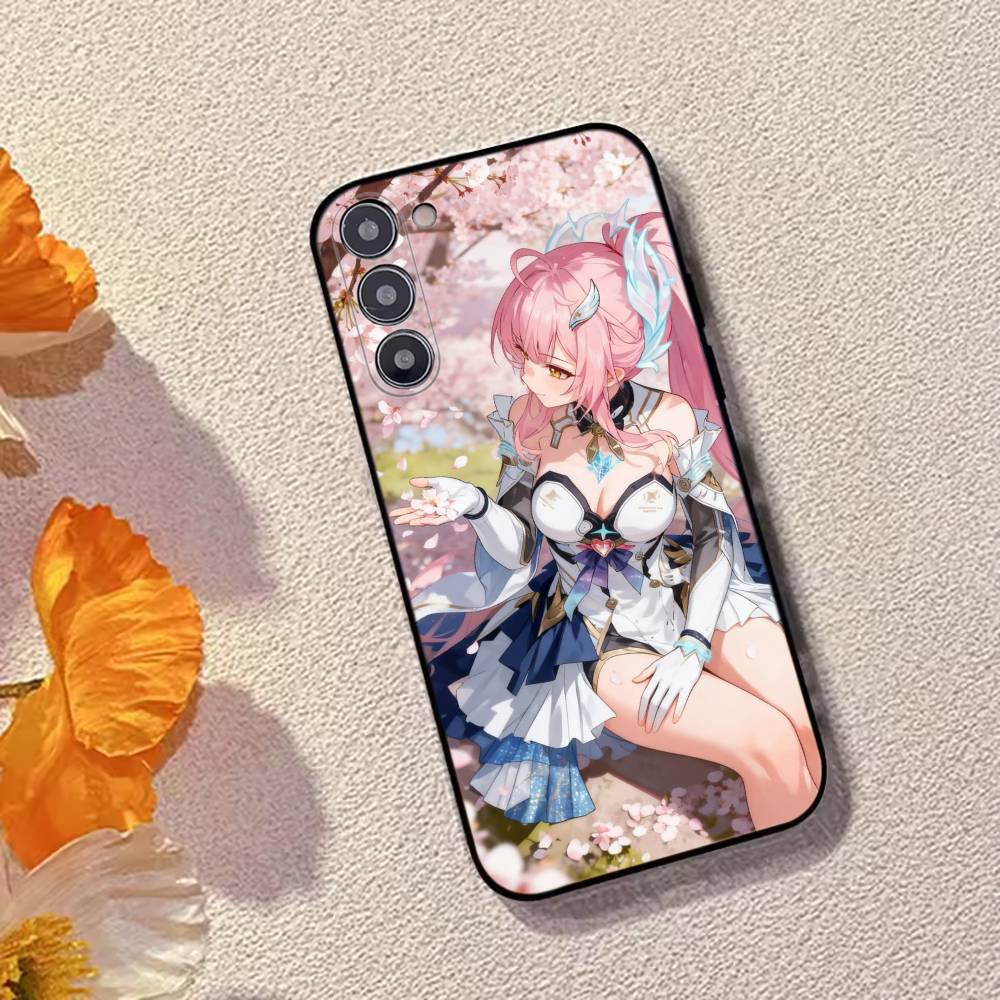 

Game Wuwa A-Aemeath Phone Case For Samsung Galaxy A73,A72,A71,A70,A53,A52,A51,Soft Silicone Black Cover Samsung a20s