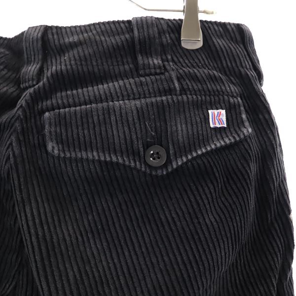 VINTAGE Black Corps Corduroy pants black Logger Pants Men's Used