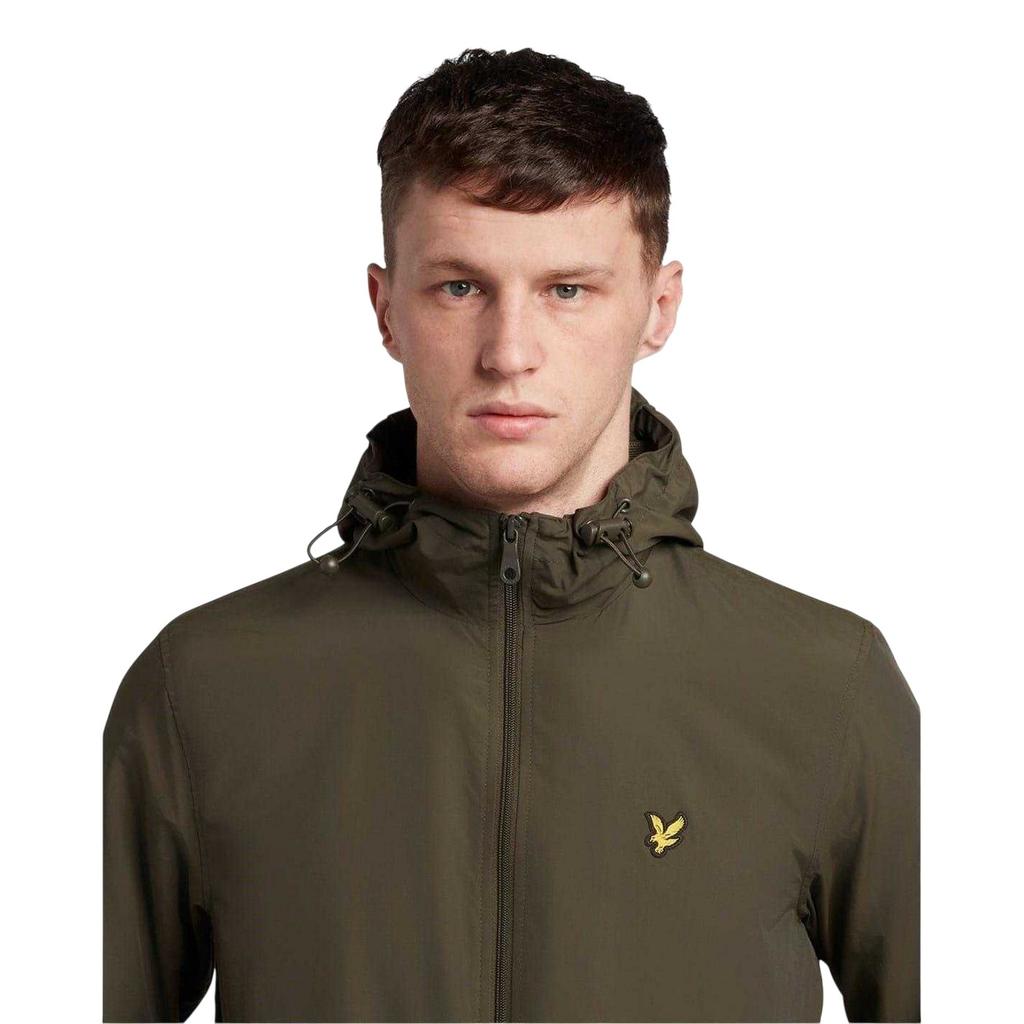 Lyle & Scott Mens Full Zip Hooded Jacket