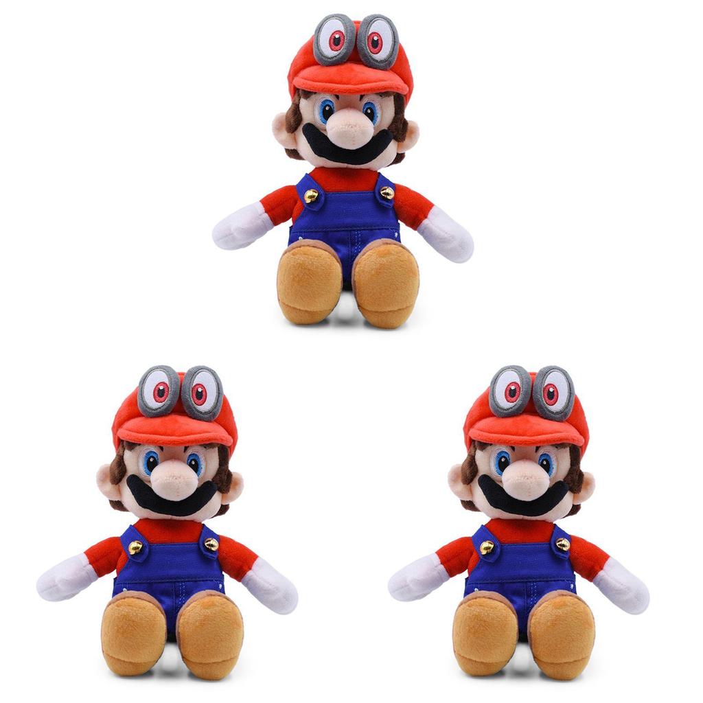 New Super Mario Bros Plush Toy High Quality Soft Short Plush Material Perfect As A Gift For Super Mario Fans!