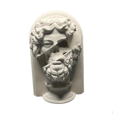 Art Sketch Statue, Greek Plaster Statue for Home Decor, Modern Figure