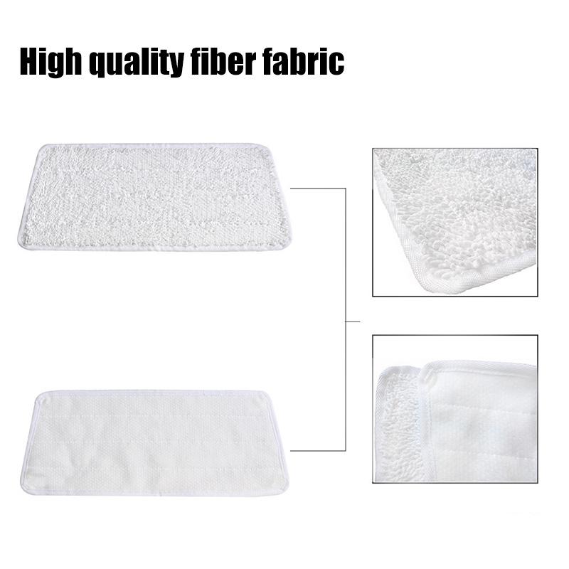 For Vileda Steam XXL/PlusXXL Washable Replacement Reusable Deep Cleaning Pads Microfibre Cloths Steam Cleaner Accessories Parts