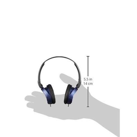 Cuffie Sony MDR-ZX310 Pieghevoli a padiglione chiuso Blu L