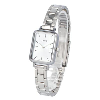 Cheap Casio Chipkashi Watch Ladies Quartz Analog Brass Stainless Steel Silver Ice Blue LTP-V009D-2E [Item]