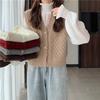 Cardigan Vest Women In Stock Autumn Winter French Red Outerwear Designer Knit Waistcoat