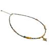 Natuurlijke Turkoois Agaat Kralenketting met Sterrenburst Hanger – Retro Literaire Sleutelbeenketting