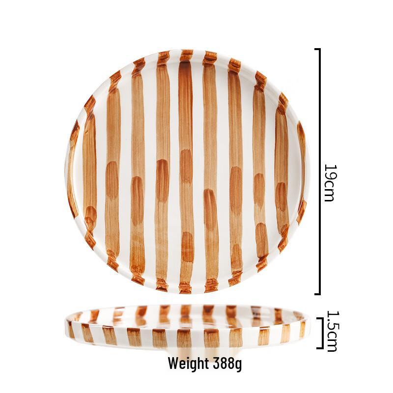 

ZISIZ Ceramic Coffee Cup and Saucer Set