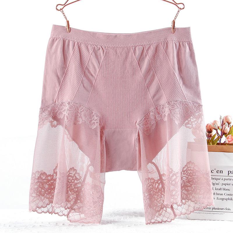 Damen Übergröße High Waist Anti-Chafing Sicherheits-Shorts - Bauchkontrolle & Hüftlifting