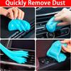 Car Cleaning Gel Details Cleaning Magic Clay Reusable Keyboard Car Vent Dedusting Gel Multi-Purpose Dirt Cleaning Clay 1PC 70g