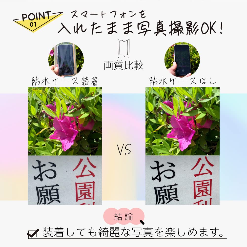 Owltech Waterproof Smartphone Aurora Allows Photography While Phone is IP68 Water Proof Blue Case, Color, Inside, Rating, Case, OWL-WPCSP18-AU