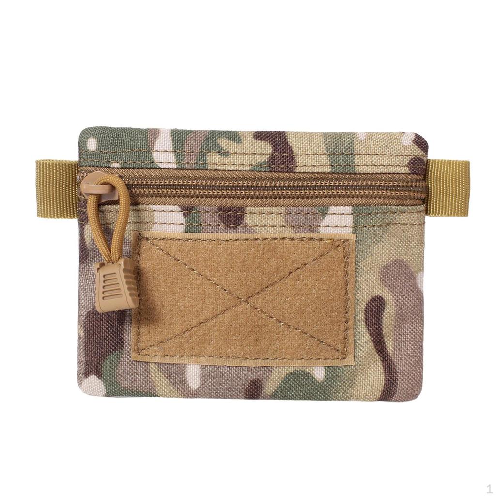 Outdoor-Portemonnaie Nylon Schlüsseltasche Kreditkartenfach Reißverschluss zum Klettern