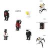 Skibidi Toilet Funny Building Blocks Set Creative Toy For Kids Plastic Material