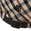 Daks Leather Adjustable Strap Brown Check Hunting Cap Dbhe4fl01w2
