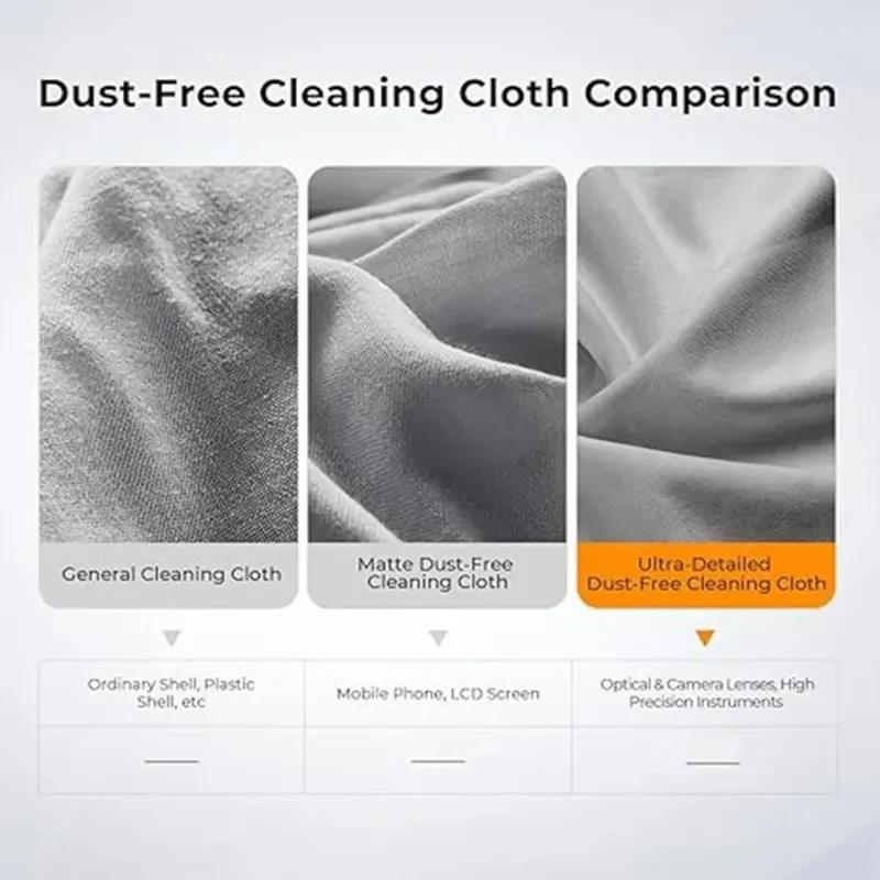 Microfiber Cleaning Cloth Dustproof Soft Laptop Screen Cleaner Reusable Lightweight for MacBook Pro 13/14/15/16 Inch