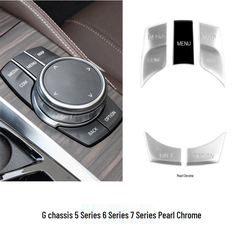 

Compatible with BMW 5, 6, 7 Series G30 G38 - iDrive Multimedia Button for Center Console