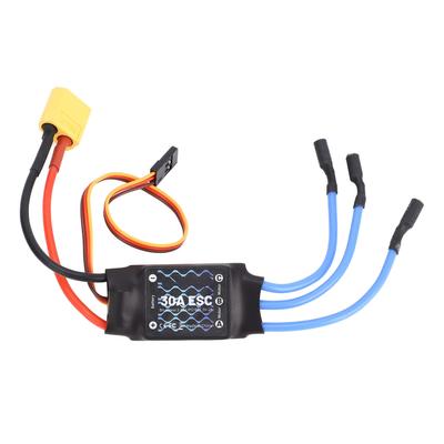 30A RC Brushless ESC Repair Parts with XT60 Plug Long Wire for RC Fixed Wing Aircraft Small Quadcopter Aircraft
