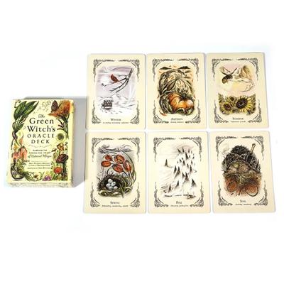 Das Orakeldeck der Grünen Hexe Umarme die Weisheit und Einsicht der Naturmagie Grüne Hexe Hexerei Serie Tarotkarten