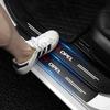 Car Door Sill Protector Stickers Anti-Scratch Carbon Fiber Decal For Corsa Astra Insignia Vectra Zafira Meriva Mokka Vivaro