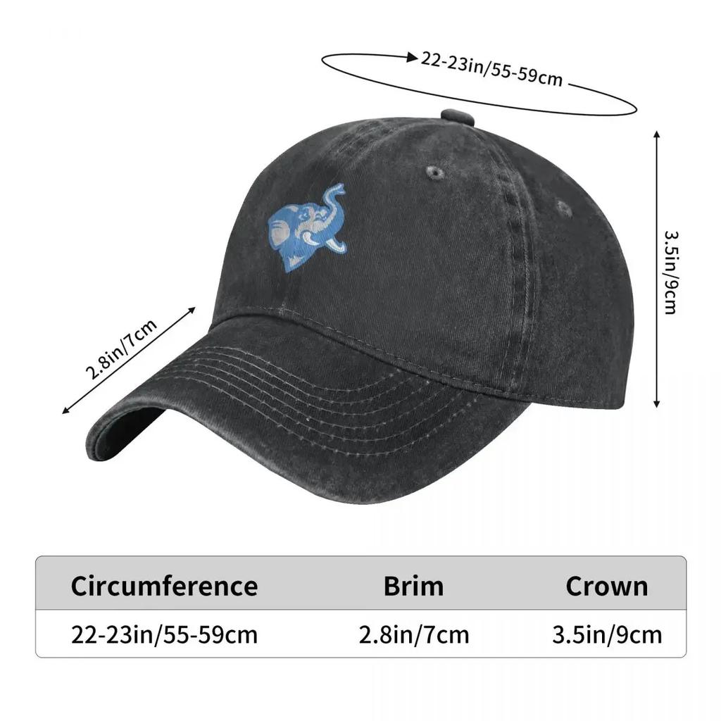 Tufts University Cowboy Hat Derby Hat Fishing Hat Vintage Hip Hop Caps Women Men's