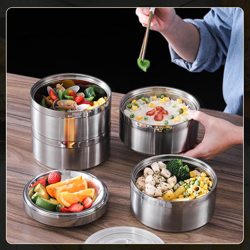 304 Stainless Steel Multi-Layer Insulated Lunch Box