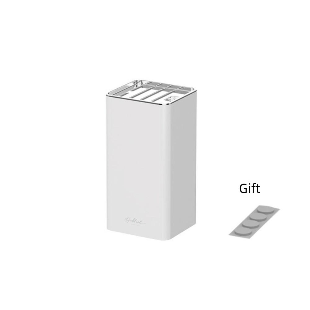 with Anti-slip Mat Knives Stand Plastic Knives Storage Box Household Inserted Knives Holder  Desk