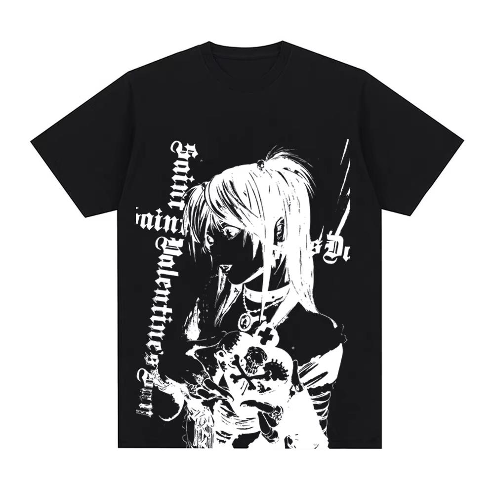 2026 Japanese Anime Death Note Misa Amane T Shirts Men Women Clothing Cotton Casual Tee Shirt Fashion Vintage Short Sleeve T-shirts Oversized Top 4XL
