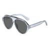 Vintage Punk Pilot Sunglasses Goggle Woman Men Retro Stylish Uv400 Protection Sun Glasses Female Outdoor Shades Eyewear