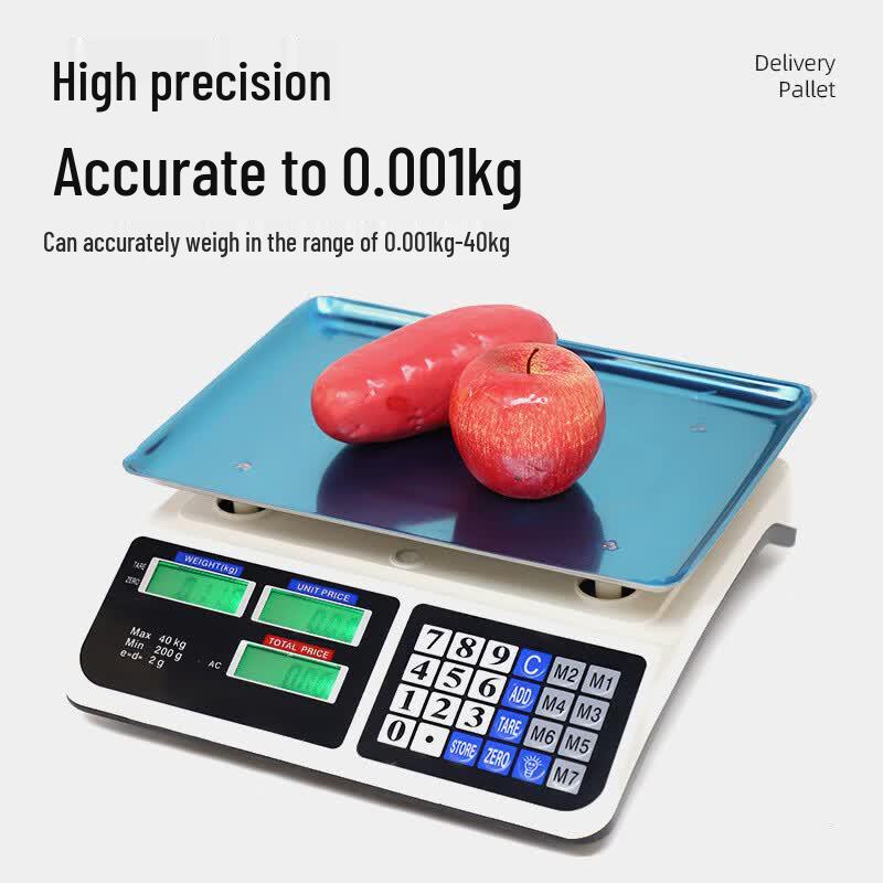 Kaifuli 40kg Rechargeable Portable Digital Scale (CN version)