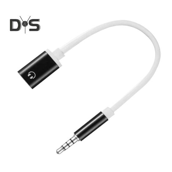 3.5MM Male To Female Type C Audio Cable Headphone Adapter for Mp3 Player Laptop Tablets Noise Cancelling Lossless Audio Headset Adapter