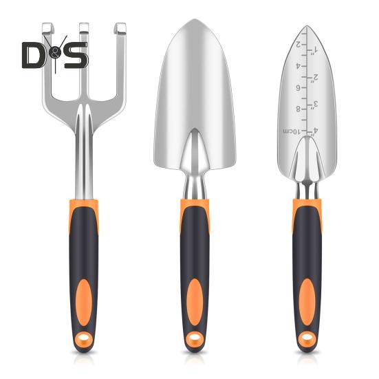 8 Pcs Gardening Tools Stainless Steel Hand Shovel Pruning Shears Garden Supplies with Storage Bag Gifts for Gardening Lovers