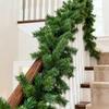Artificial Christmas Pine Tree Garland Winter Decorations, Holiday Christmas Decorations, Mantel Decorations, Porch Fences