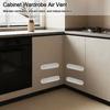 Multiple Sizes Breathable Mesh Rectangular Cabinet Wardrobe Air Vent Ventilation Grille  Wardrobes