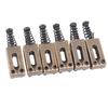 6PCS Zinc Alloy Tremolo Bridge Roller Saddles Electric Guitar Tremolo Parts  For Electric Guitars