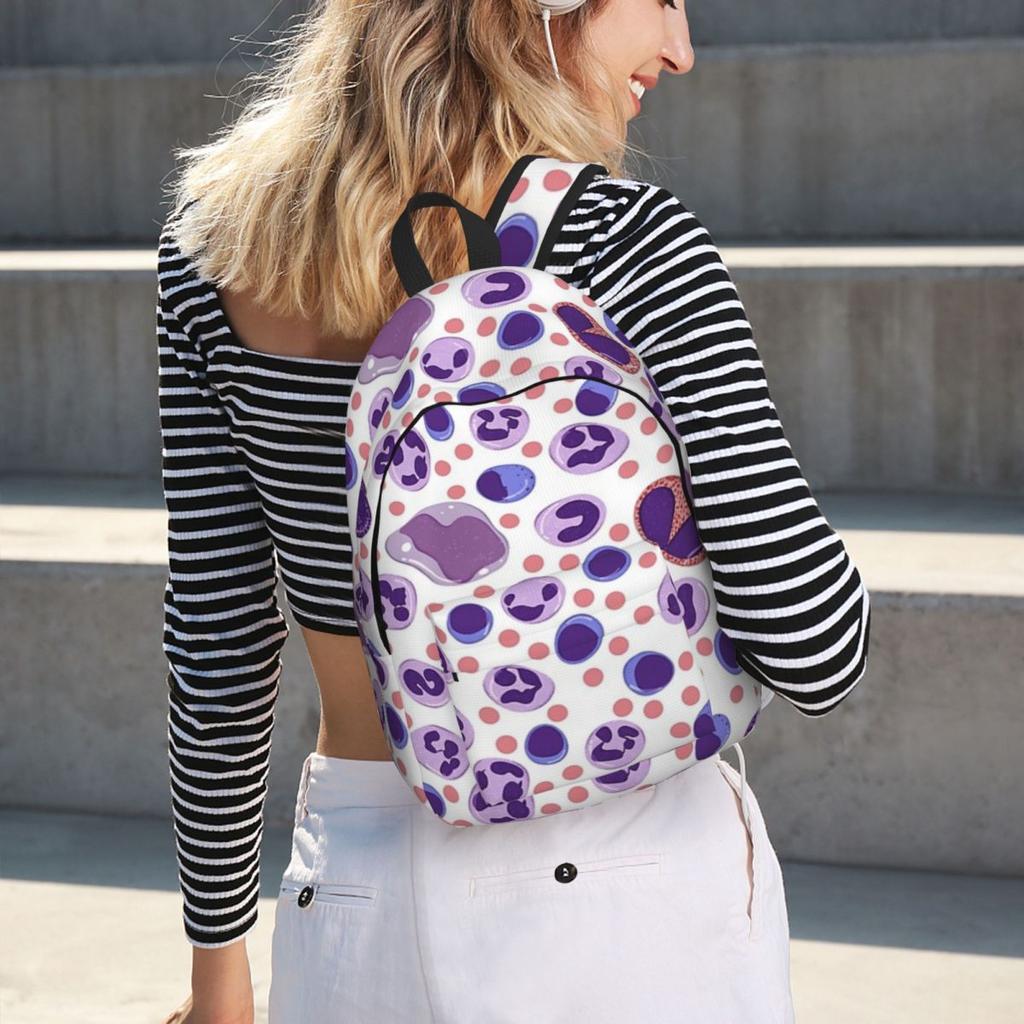 Lemurs In A Blue Jungle Rucksack Hot Sale Daily Pack Spacious Children School Carrier School Bag Carry Bags for Men Women