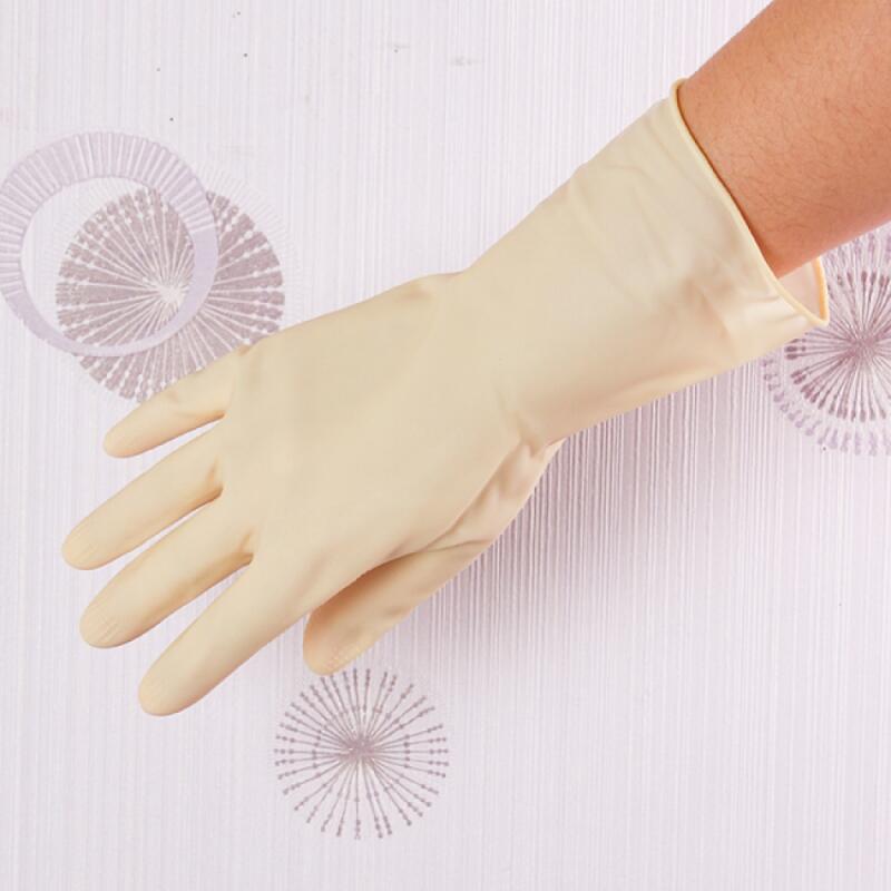 iLife Rubber Gloves 10p (Ivory/Small)