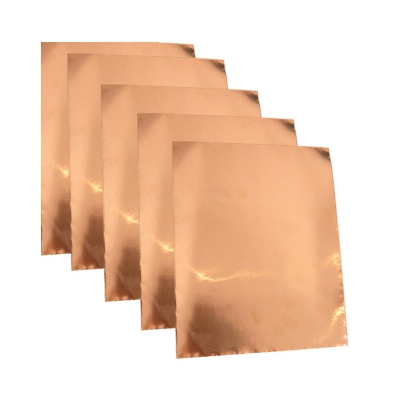 

5Pcs Guitar Copper Foil Tape Adhesive Shielding Tape for Guiter Bass Phone Computer Single Sided Conductive Copper Tape S