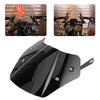 5-7 Inch Fitment Windshield Fairing With Mounting Bracket Universal Wind Deflector Headlight Cover