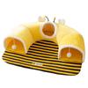 2025 Luxury All-in-One Cat Bed & Tunnel: Warm, Semi-Enclosed Nest for Play & Sleep