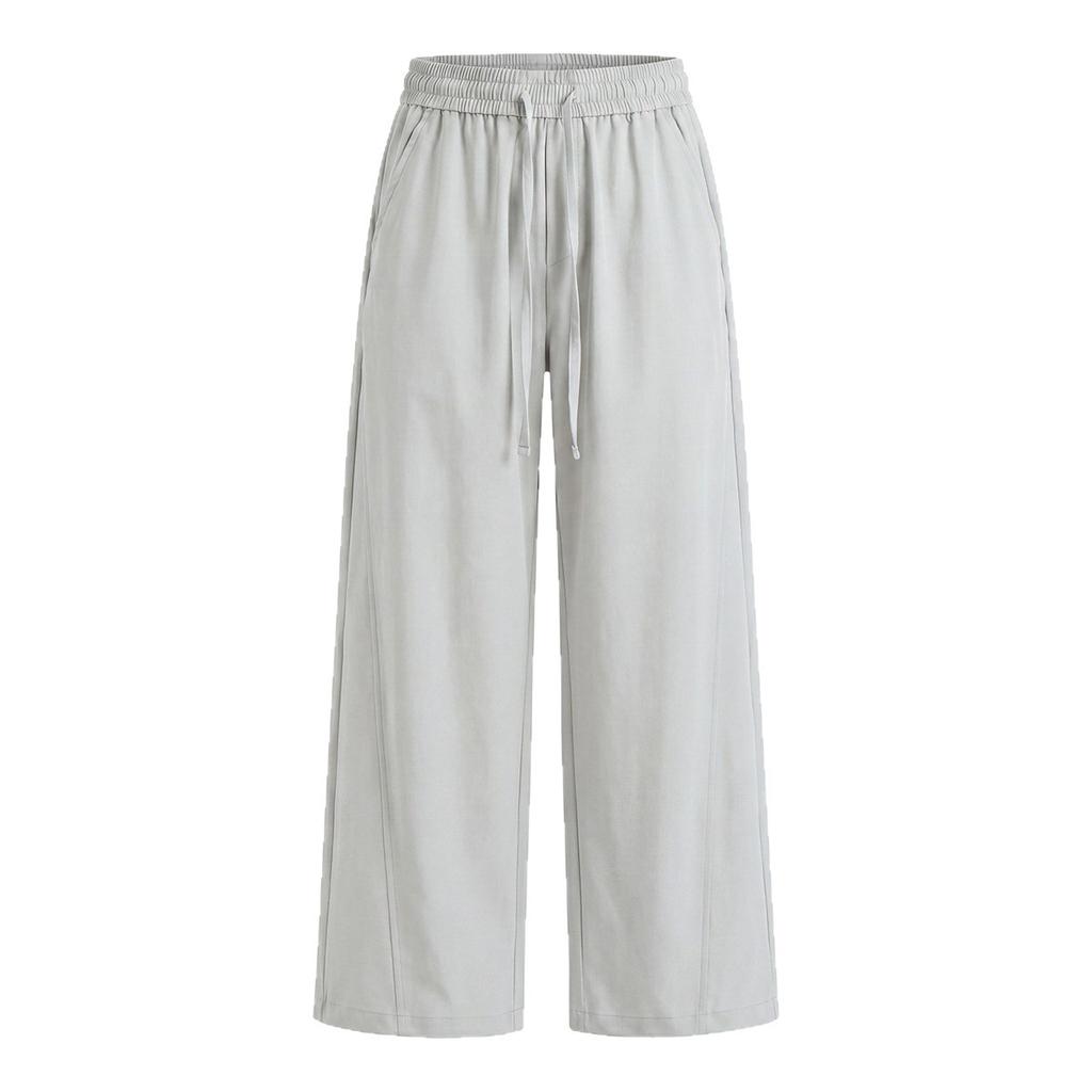 American retro scimitar pants summer new cool casual pants loose ruffian handsome wide-leg pants cleanfit pants