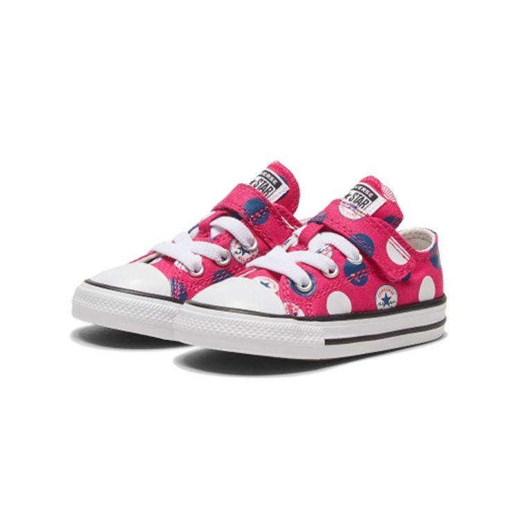 Converse Chuck Taylor All Star 1V Canvas Low Top Sneakers Pink Baby Sneakers 767782C