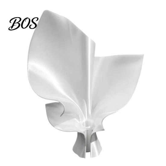 3D Printed Flower Holder Vase for Fresh Flowers, Modern Minimalist Arrangement Home Decoration with Built-in Tube Living Room Desktop Art Ornament