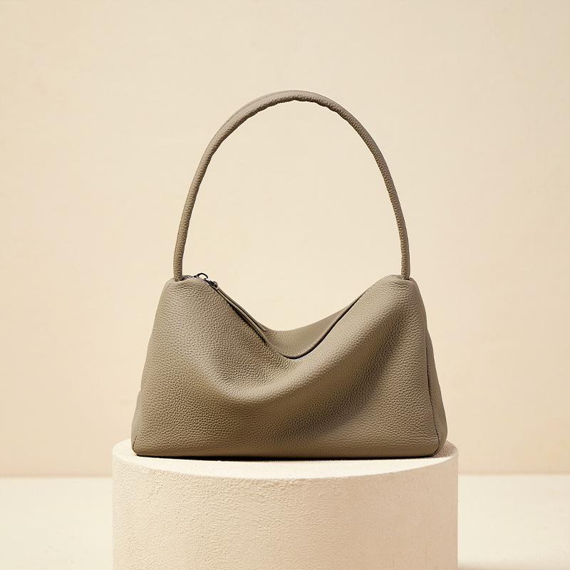 

Миссис. Сумка Qiao 2025 Новая сумка-багет подмышку для женщин Высококлассная сумочка Натуральная кожа Женская сумка Нишевая сумка на плечо Long27CM、Wide8CM、High