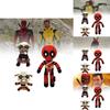 Cute Adorable Deadpool Wolverine Plush Toy Figurines For Kids Collectors