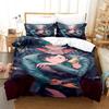 3d Anime ID INVADED Beding Set Single Twin Printed Bed Linen Set With Pilowcase Bed Soft Duvet Cover Single Double Quen Super King-Sized Dimensionsd