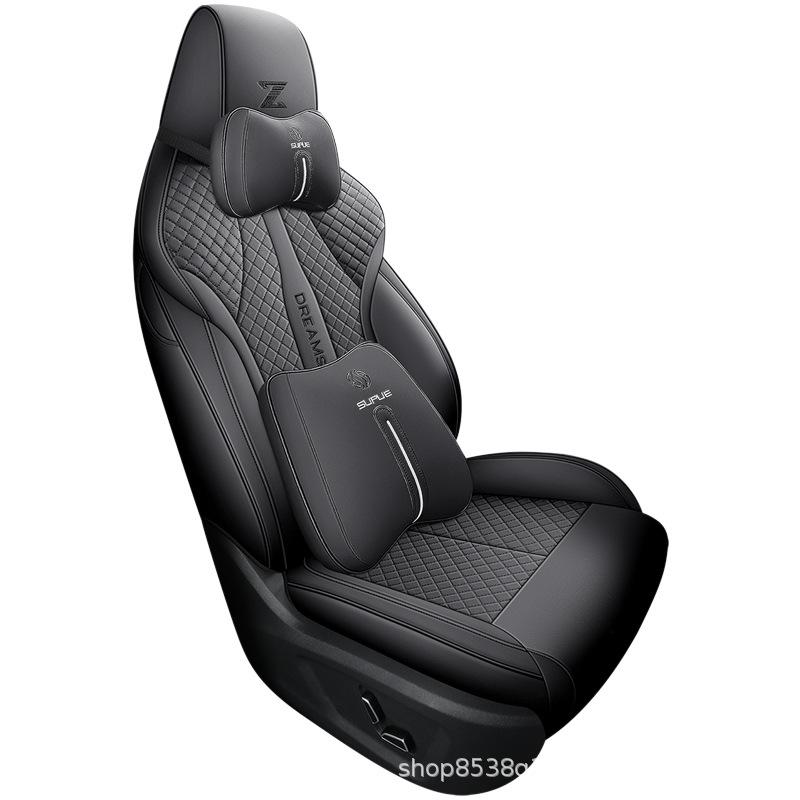 

Чехлы для сидений Changan Oushang Z6 Blue Whale Edition 2022 года выпуска, всесезонные Standard - Houndstooth Red